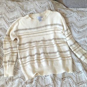 Liz Claiborne Creme Sweater ✨